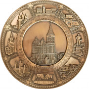 Тарелка мет. д.15 